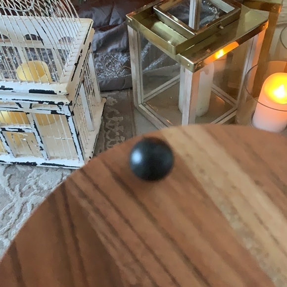 Flower Power Goodwood Cheese Tray pedestal tile wooden Mexican style boho‎ - Picture 9 of 12